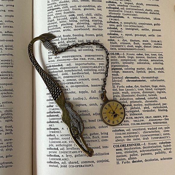 Steampunk Mermaid Book Mark. Watch Time to Read - Picture 3 of 6